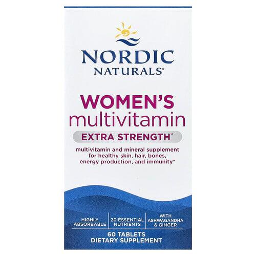 노르딕 네츄럴 프로페셔날 Nordic Naturals, 여성용 종합비타민, 60정 상품 이미지