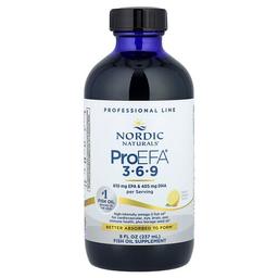 노르딕 네츄럴 프로페셔날 Nordic Naturals, ProEFA - 3-6-9, 레몬, 237ml(8fl oz)