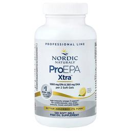 노르딕 네츄럴 프로페셔날 Nordic Naturals, ProEPA Xtra™, 레몬 맛, 소프트젤 120정
