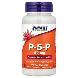 나우푸드 NOW Foods, P-5-P, 베지 캡슐 90정