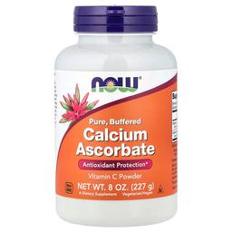 나우푸드 NOW Foods, 순수, 칼슘 아스코르빈산염 완충제, 비타민 C 파우더, 8 oz (227 g)