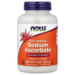 나우푸드 NOW Foods, 아스코르브산 나트륨 분말, 227g(8oz)