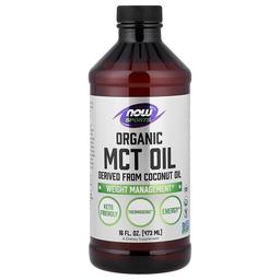 나우푸드 NOW Foods, Sports, 유기농 MCT 오일, 473ml(16fl oz)
