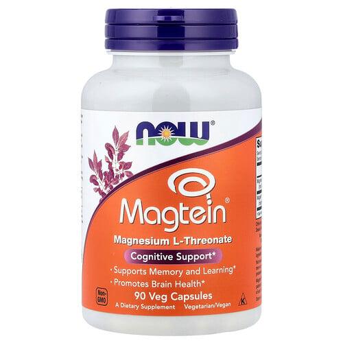 나우푸드 NOW Foods, Magtein®, 베지 캡슐 90정