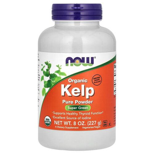 나우푸드 NOW Foods, 유기농 해조류 순수 분말, 227g(8oz)