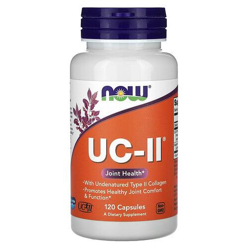나우푸드 NOW Foods, UC-II 관절 건강, 비변성 타입 II 콜라겐, 베지 캡슐 120정