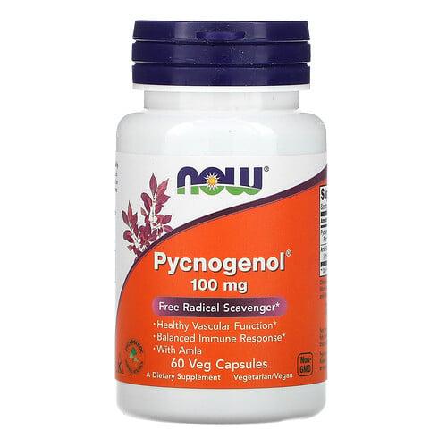 나우푸드 NOW Foods, Pycnogenol®, 암라 함유, 베지 캡슐 60정