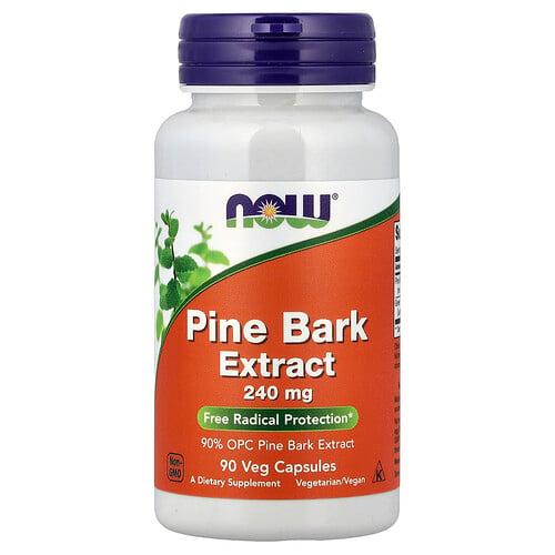 나우푸드 NOW Foods, 소나무 껍질 추출물, 240mg, 베지 캡슐 90정 상품 이미지