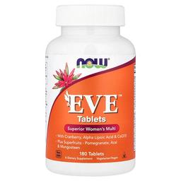 나우푸드 NOW Foods, EVE™, 슈피리어 여성용 종합비타민, 180정
