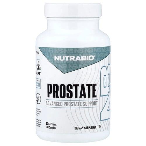 NutraBio, 전립선, 캡슐 90정