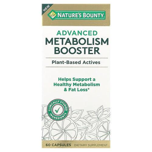네이쳐스 바우티 Nature's Bounty, 어드밴스드 Metabolism Booster, 캡슐 60정
