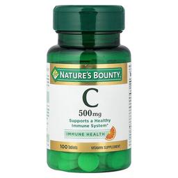 네이쳐스 바우티 Nature's Bounty, 비타민C, 500mg, 100정