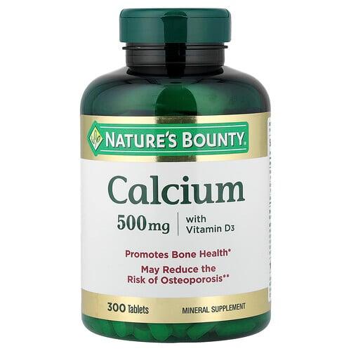 네이쳐스 바우티 Nature's Bounty, 비타민D3 함유 칼슘, 300정