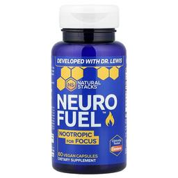 Natural Stacks, Neuro Fuel™, 베지 캡슐 60정