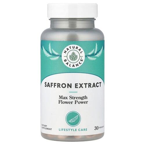 네츄럴 발란스 Natural Balance, 사프란 추출물, 베지 캡슐 30정(베지 캡슐 1정당 100mg)