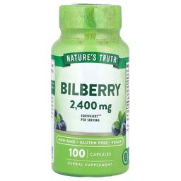 네이쳐스 트루 Nature's Truth, 빌베리, 캡슐 100정(캡슐 1정당 1,200mg)