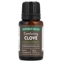 네이쳐스 트루 Nature's Truth, 퓨어 에센셜 오일, 컴포팅 정향, 15ml(0.51fl oz)