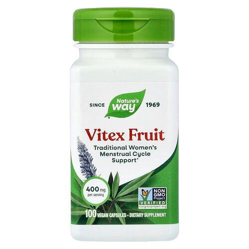 네이쳐스 웨이 Nature's Way, 바이텍스 열매, 400mg, 비건 캡슐 100정 상품 이미지