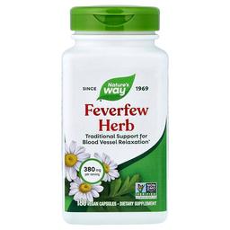 네이쳐스 웨이 Nature's Way, 피버퓨 허브, 380mg, 베지 캡슐 180정