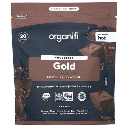 오가니피 Organifi, 골드, 초콜릿, 202.9g(7.16oz)