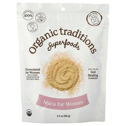 Organic Traditions, 슈퍼 푸드, 여성용 마카, 150g(5.3oz)