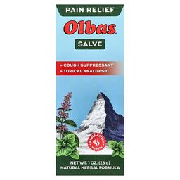 올바스 Olbas, 통증 완화 연고, 28g(1oz)