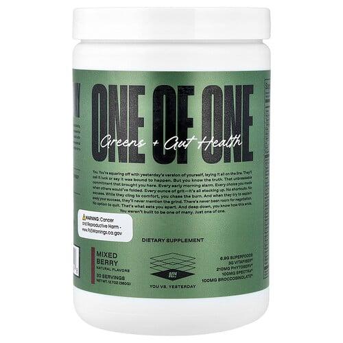 원오브원 ONE OF ONE, 녹색 채소 + 장 건강, 믹스 베리, 360g(12.7oz) 상품 이미지