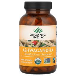 올가닉 인디아 Organic India, 아슈와간다, 베지 캡슐 180정(캡슐 1정당 400mg)