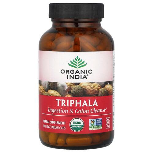 올가닉 인디아 Organic India, 트리팔라, 베지 캡슐 180정