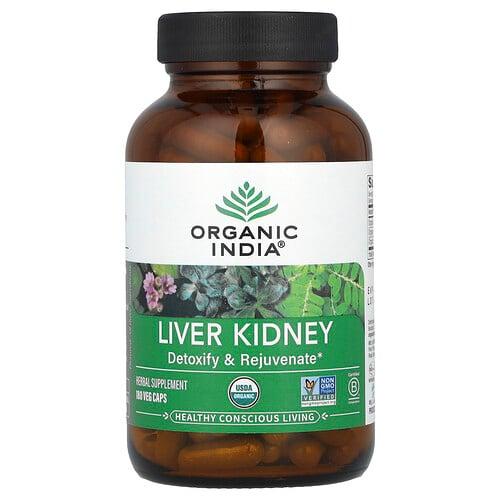 올가닉 인디아 Organic India, 리버 키드니, 베지 캡슐 180정