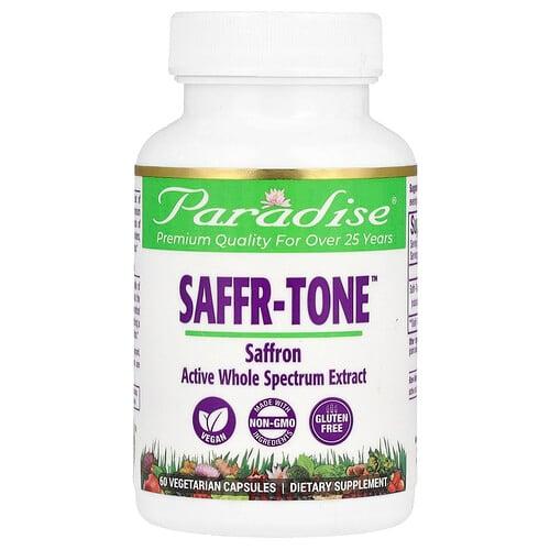 파라다이스 허브 Paradise Herbs, Saffr-Tone, 15mg, 베지 캡슐 60정