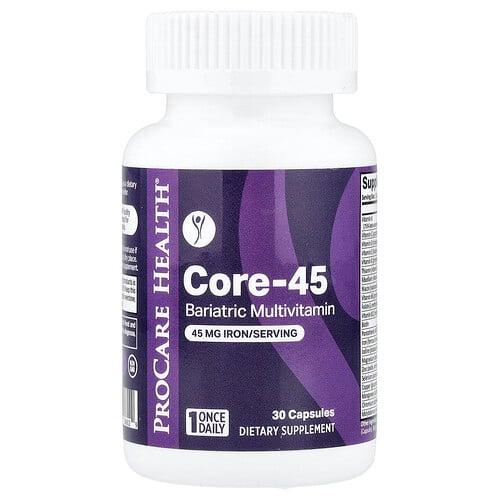 ProCare Health, 코어-45, 비만 방지 종합비타민, 캡슐 30정 상품 이미지