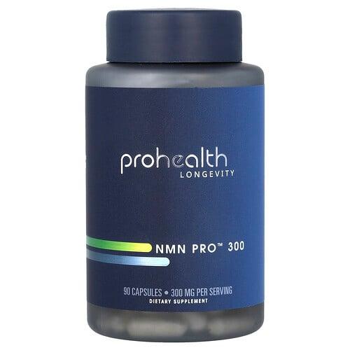 ProHealth Longevity, NMN Pro 300, 300mg, 캡슐 90정 상품 이미지