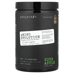 Project 1 Nutrition, Amino E볼루션, 사워 애플, 429g(15.13oz)