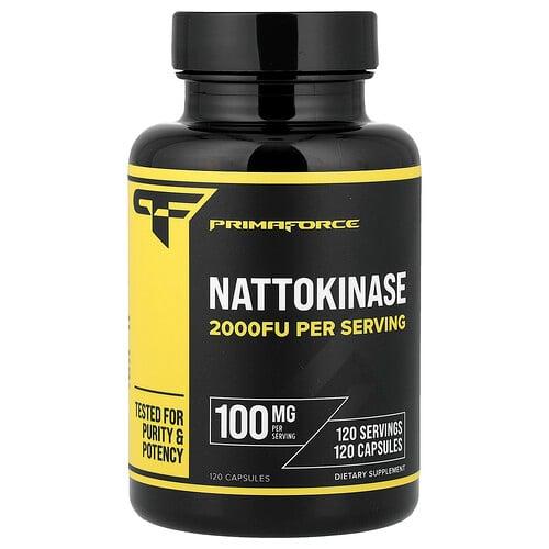 프리마 포스 Primaforce, 나토키나제, 100mg, 캡슐 120정