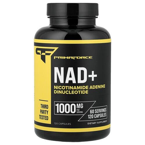 프리마 포스 Primaforce, NAD+, 캡슐 120정(캡슐 1정당 500mg)