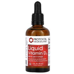 프로토콜 포 라이프 발란스 Protocol for Life Balance, 액상 비타민D3, 59ml(2fl oz)