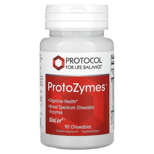 프로토콜 포 라이프 발란스 Protocol for Life Balance, ProtoZymes, 츄어블 90정