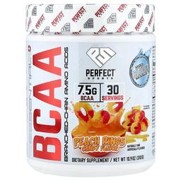 퍼펙트 스포츠 PERFECT Sports, BCAA Hyper Clear, 피치 링스 캔디, 310g(10.9oz)