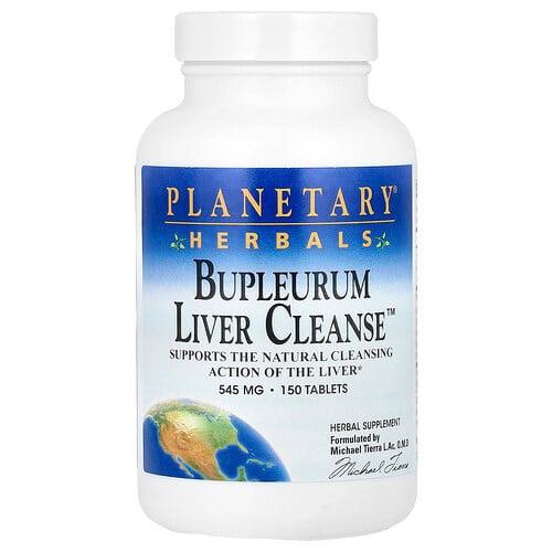 플랜터리 허벌 Planetary Herbals, Bupleurum Liver Cleanse™, 150정