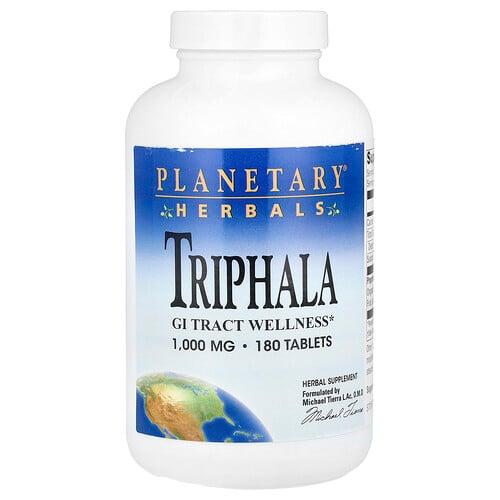 플랜터리 허벌 Planetary Herbals, 트리팔라, 180정(1정당 1,000mg)