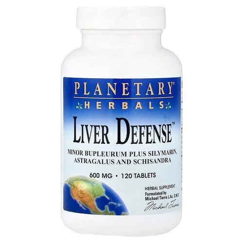 플랜터리 허벌 Planetary Herbals, Liver Defense™, 120정