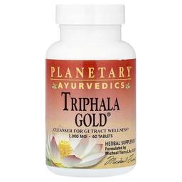 플랜터리 허벌 Planetary Herbals, 아유르베다, Triphala Gold®, 60정