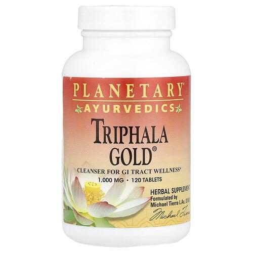 플랜터리 허벌 Planetary Herbals, 아유르베다, Triphala Gold®, 120정 상품 이미지