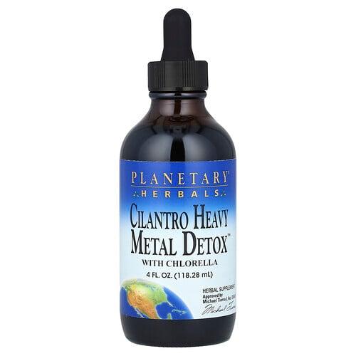 플랜터리 허벌 Planetary Herbals, 고수 중금속 디톡스, 클로렐라 함유, 118.28ml