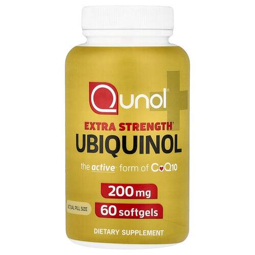 퀴놀 Qunol, 유비퀴놀, 200mg, 소프트젤 60정 상품 이미지