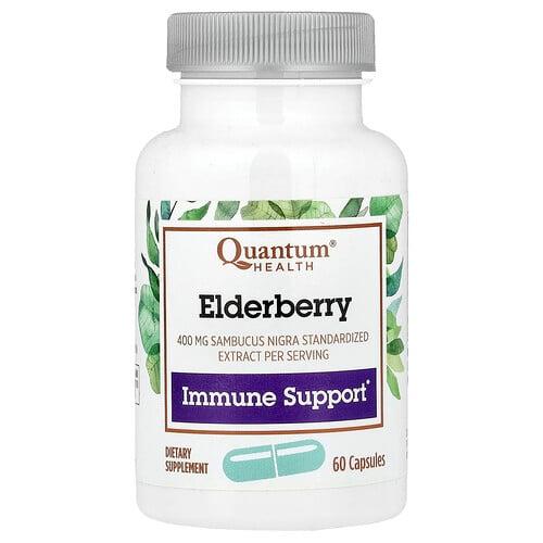 팬텀 핼스 Quantum Health, 엘더베리, 캡슐 60정(캡슐 1정당 200mg)