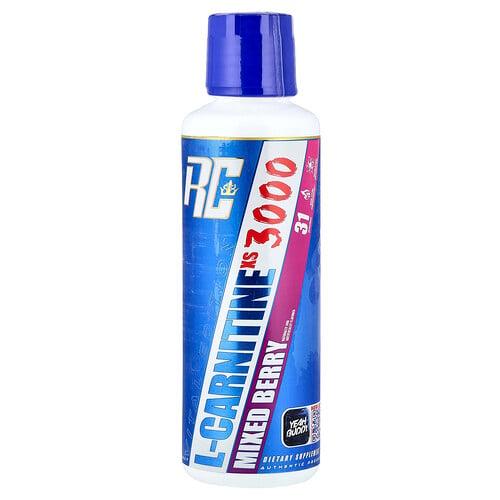 로니 콜먼 Ronnie Coleman, 바이탈 에디션, l-카르니틴XS™ 3000, 믹스 베리 맛, 473.28ml(16fl oz) 상품 이미지