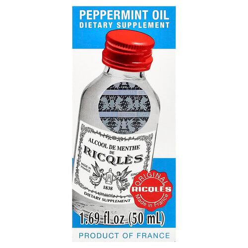 리클레 Ricqlès, 페퍼민트 오일, 50ml(1.69fl oz)
