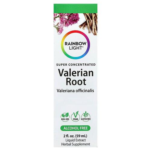 레인보우 라이트 Rainbow Light, 발레리안 뿌리, 알코올 무함유,, 59ml(2fl oz)